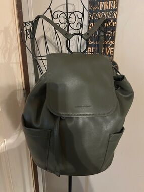 Elizabeth and James Olive Green Backpack